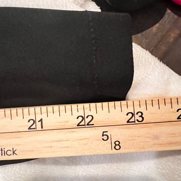 #A317  Zara Women’s Black Belted Midi Puff Shoulder Pre- Owned Chic Posh Style S - Picture 7 of 9